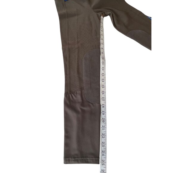 Irideon Riding Wear Medium Brown Equestrian Breeches Made In USA 86n - Picture 8 of 11
